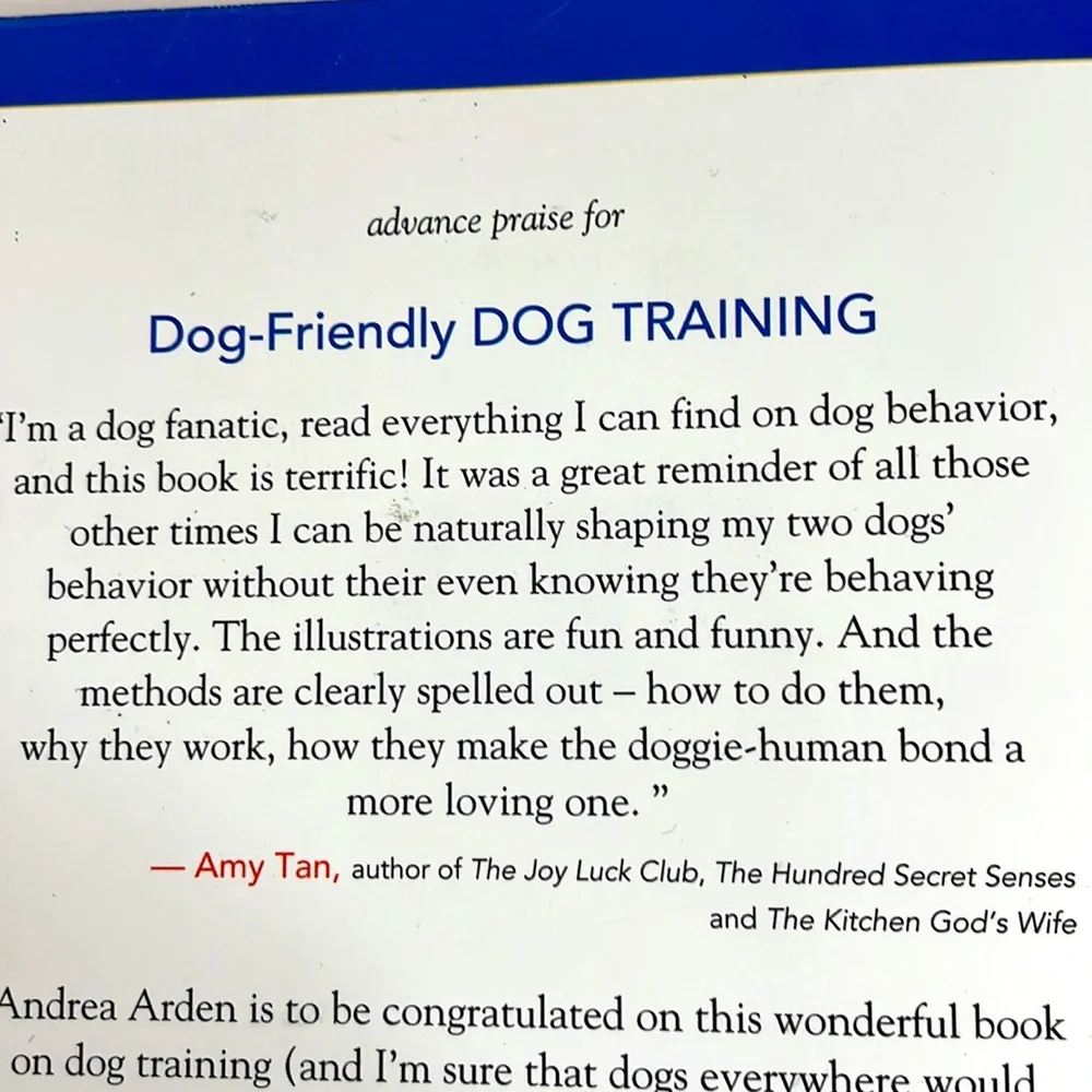 Dog-Friendly, Dog Training Book